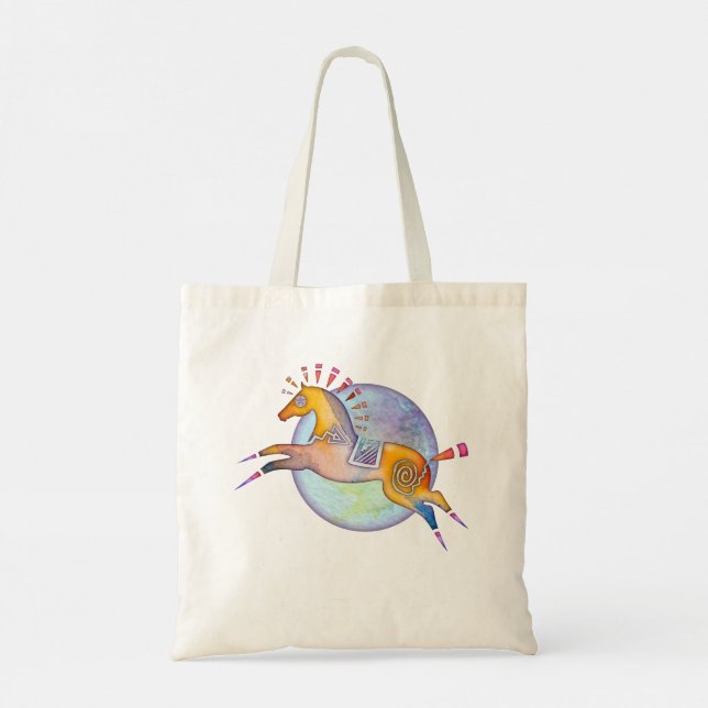 Tote Bag Pony Fourre-tout peint (Dos)