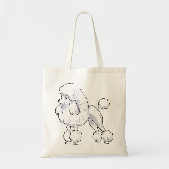 Tote Bag Poodle (Devant)