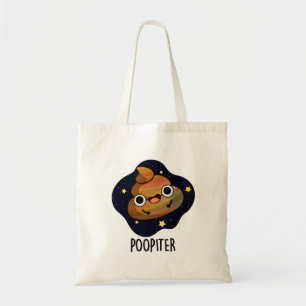 Tote Bag Poopiter Funny Planet Jupiter Pun