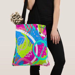 Tote Bag Pop Art Coloré Funky
