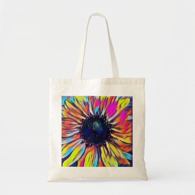 Tote Bag Pop Art design sur une fourre-tout réutilisable (Devant)