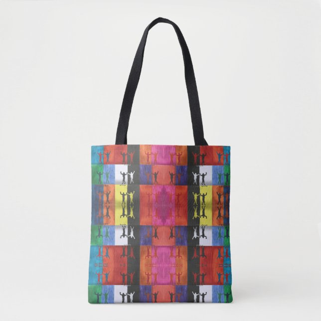 Tote Bag Pop art n°1 par Yeshaya Dank - unité et harmonie (Devant)
