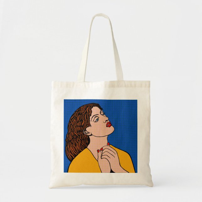 Tote Bag Pop Grrl pré-Raph (Devant)
