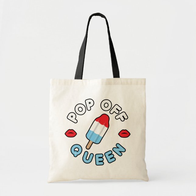 Tote Bag Pop Off Queen Popsicle (Devant)