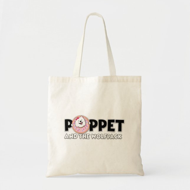 Tote Bag Poppet et le logo Wolfpack (Devant)
