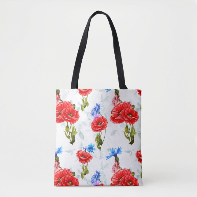 Tote Bag Poppies (Devant)