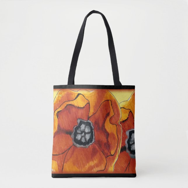 Tote Bag Poppies Galore (Devant)