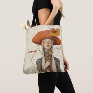 Tote Bag Poppy | Boho Art Personalized