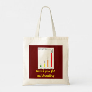 Tote Bag Population humaine sans enfants Col 2a