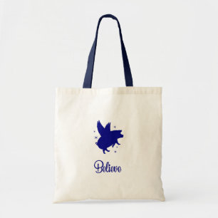 Tote Bag Porc Volant Croire