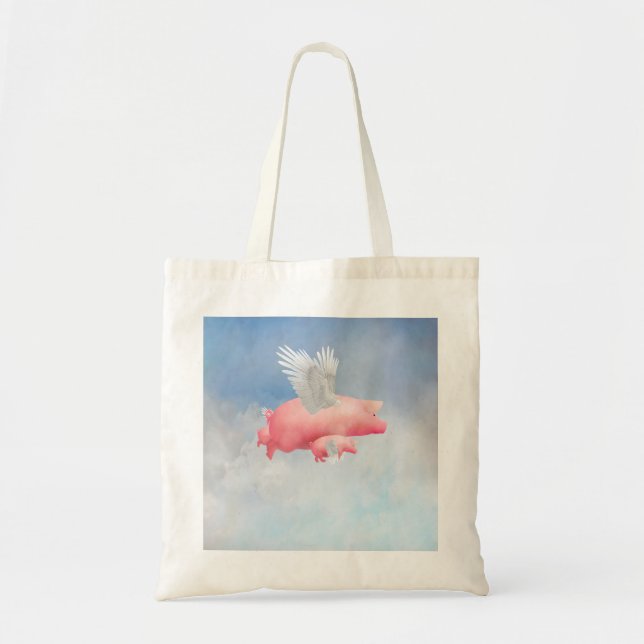 Tote Bag Porcelets volants (Devant)