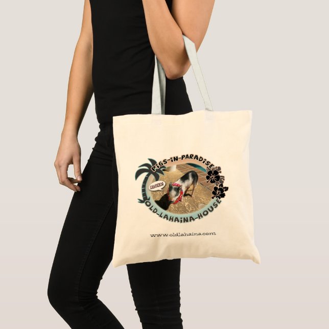 Tote Bag Porcs dans le paradis (Devant (produit))