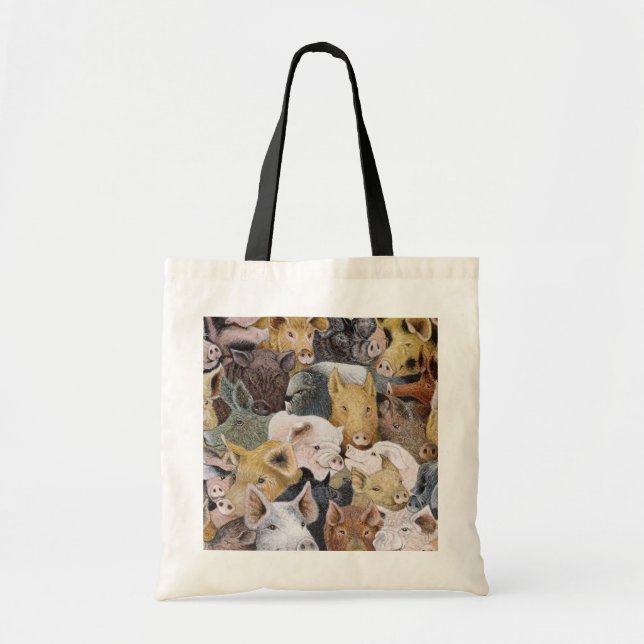 Tote Bag Porcs en abondance (Devant)