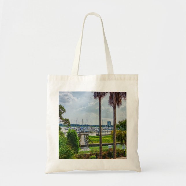 Tote Bag Port de Charleston (Devant)