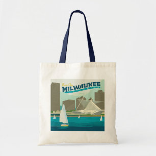 Tote Bag Port de Milwaukee Wisconsin Ville de Brew
