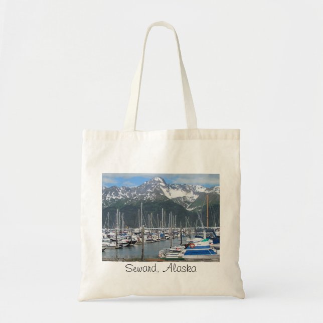 Tote Bag Port de Seward, Alaska (Devant)