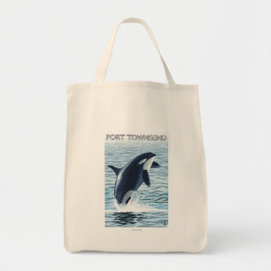 Tote Bag Port Townsend, sauter de WashingtonOrca