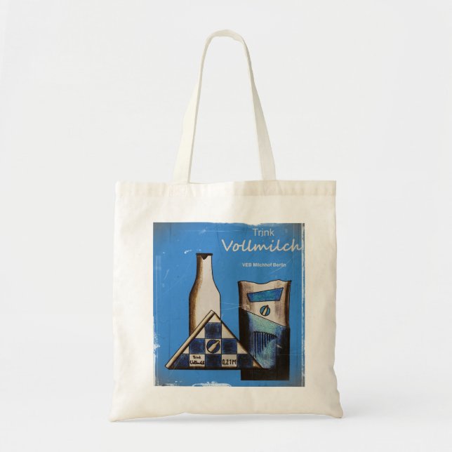Tote Bag Porte-bagages DDR Design (Devant)
