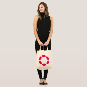 Tote Bag Porte - clé Polkadot