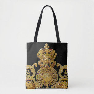 Tote Bag Porte d'or isolée du château de Versailles - Franc