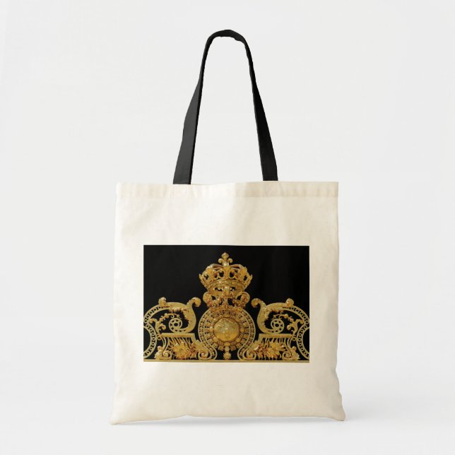 Tote Bag Porte d'or isolée du château de Versailles - Franc (Devant)