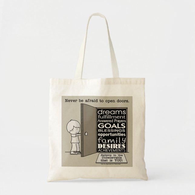 Tote Bag Portes ouvertes (Devant)