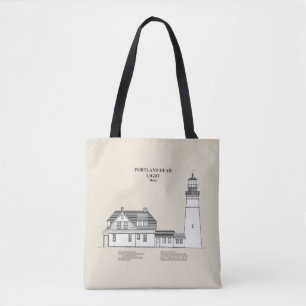 Tote Bag Portland Head Lighthouse - Maine - SBD