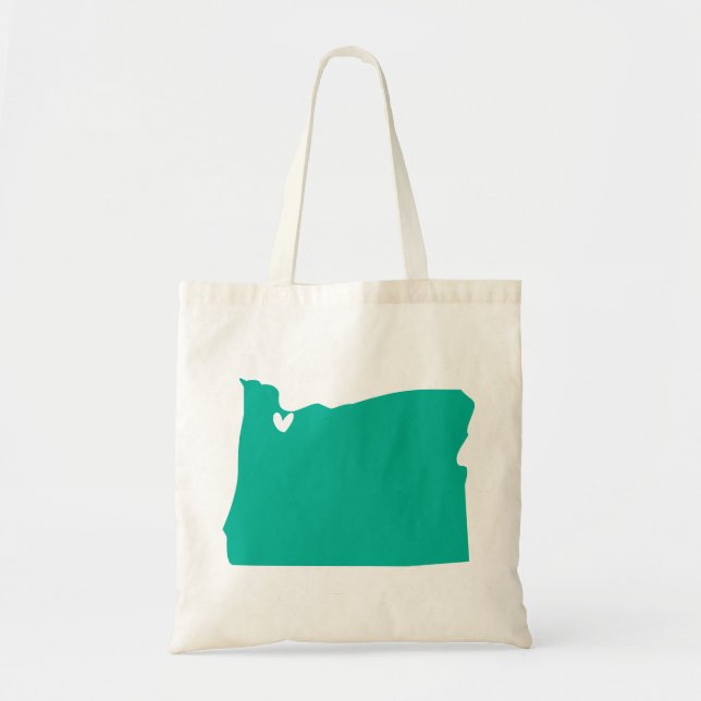 Tote Bag Portland, Oregon Love Fourre-tout (Devant)