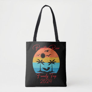 Tote Bag Porto Rico Family Vacation 2024 Porto Rico Beach