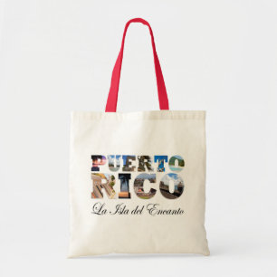 Tote Bag Porto Rico La Isla Del Encanto Collage/montage