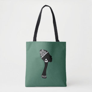 Tote Bag portrait abstrait afro-américain