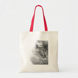 Tote Bag Portrait "Angel Kitty"