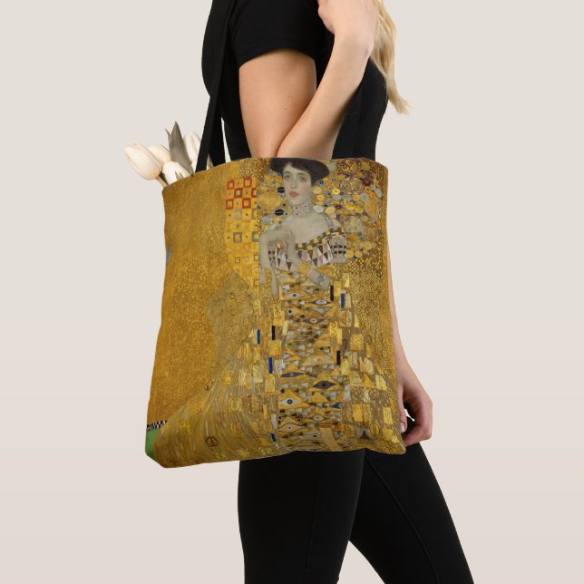 Tote Bag Portrait d'Adele Bloch-Bauer I par Gustav Klimt (De près)