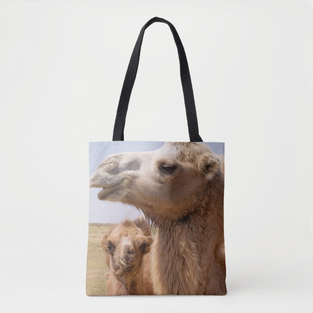 Tote Bag Portrait de chameau de Bactriane (Devant)