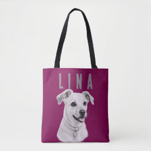 Tote Bag Portrait de compagnie personnalisé