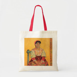Tote Bag Portrait de femme italienne par Vincent van Gogh