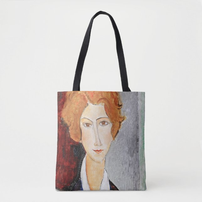 Tote Bag Portrait de femme, Modigliani (Devant)