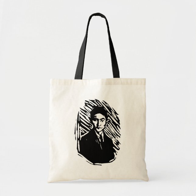 Tote Bag Portrait de Franz Kafka (Devant)
