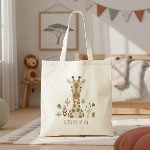 Tote Bag Portrait de girafe Safari ID1264