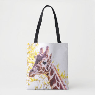 Tote Bag Portrait de Giraffe