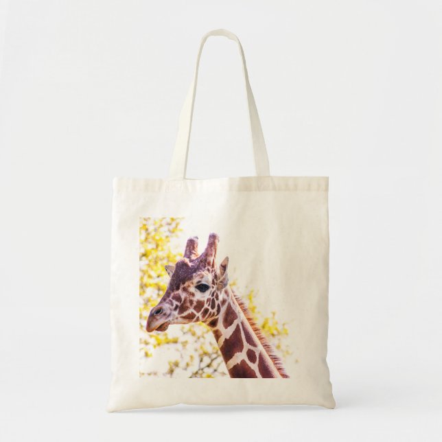 Tote Bag Portrait de Giraffe (Devant)