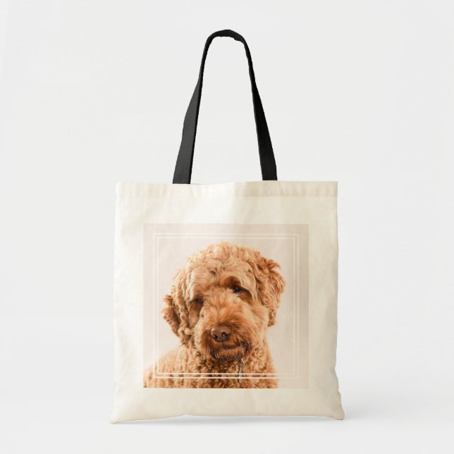 Tote Bag Portrait de Goldendoodle Studio (Devant)