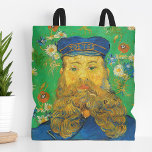 Tote Bag Portrait de Joseph Roulin | Vincent van Gogh<br><div class="desc">La série de portraits de Joseph Roulin, le facteur d’Arles, de Vincent van Gogh, est un hommage sincère à son ami proche et à son confiant. Peintes entre 1888 et 1889, les oeuvres mettent en valeur le style post-impressionniste de Van Gogh, avec des couleurs audacieuses, des coups de pinceau dynamiques...</div>