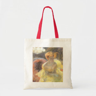 Tote Bag Portrait de Lydia à l'Opéra par Mary Cassatt