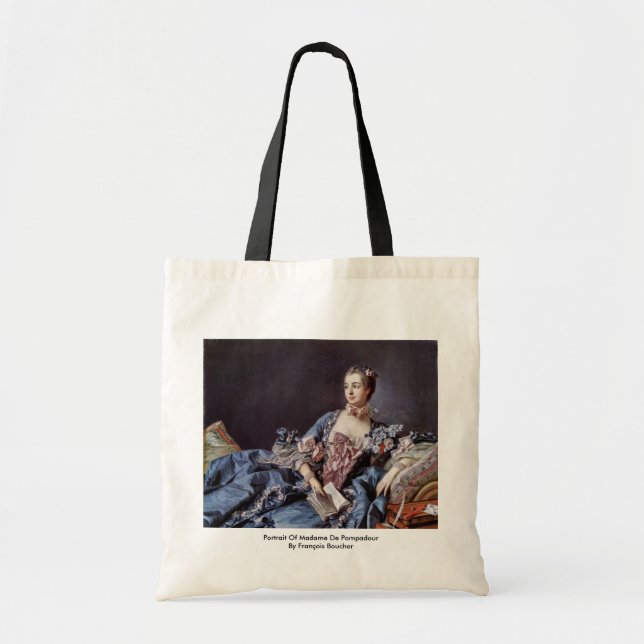 Tote Bag Portrait De Madame De Pompadour (Devant)