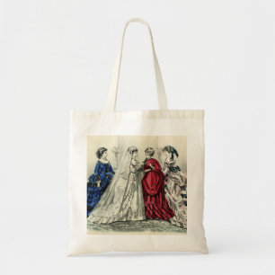 Tote Bag Portrait de mariage victorien vintage de la mariée