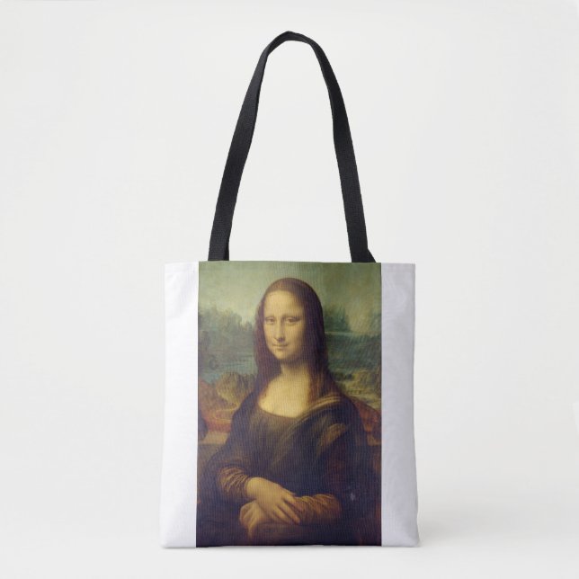 Tote Bag Portrait de Mona Lisa del Giocondo par Léonard da (Devant)