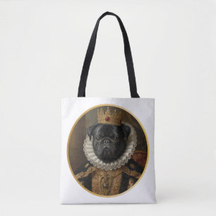 Tote Bag Portrait de reine de la Renaissance inspiré par un