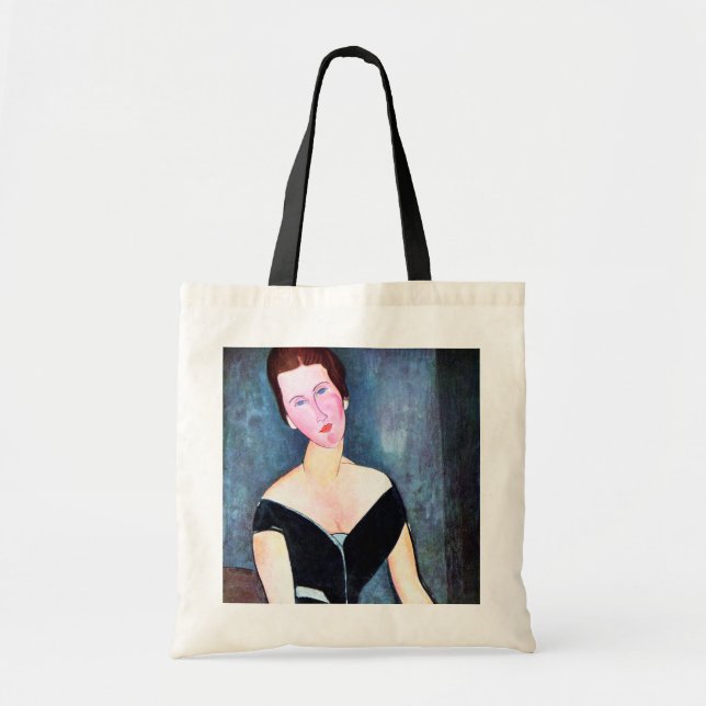 Tote Bag Portrait de Woman (Devant)