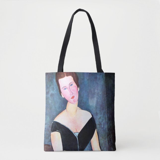 Tote Bag Portrait de Woman (Devant)
